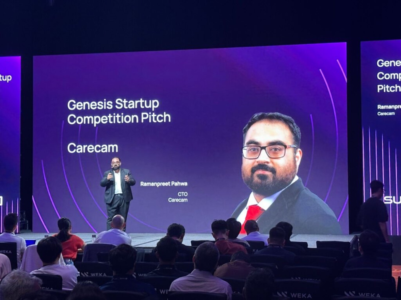 CareCam at SuperAI Genesis 2025 — Top 10 Finalist