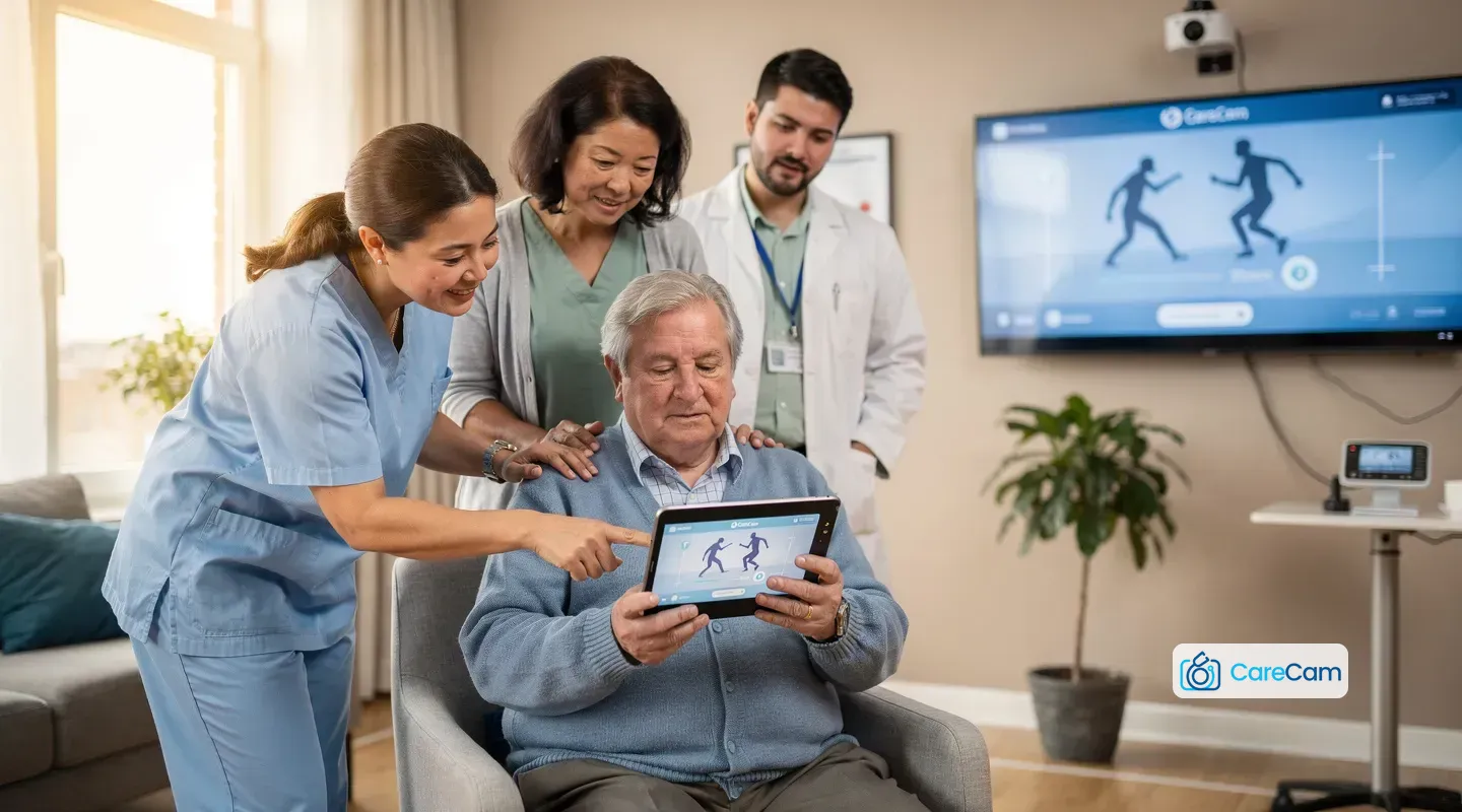 Frailty syndrome assessment: how camera-based monitoring fits clinical care